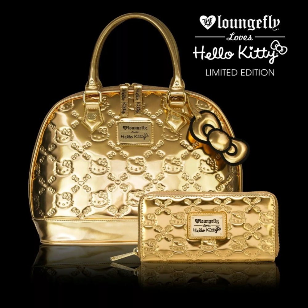 Hello Kitty x Loungefly Wallet and Bag 40th